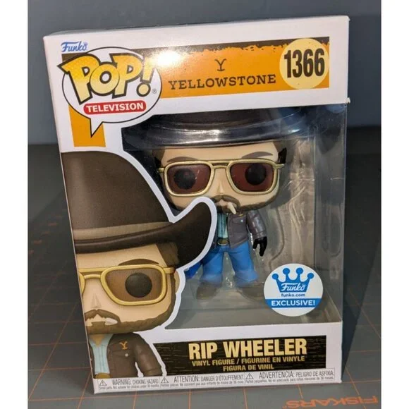 Funko Pop Rip Wheeler 1366 Vinyl Figure Yellowstone Collectible Toy NIB - Picture 9 of 12